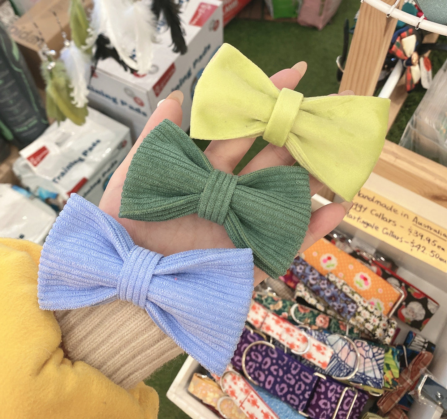 Light Purple Collar Leash Bowtie