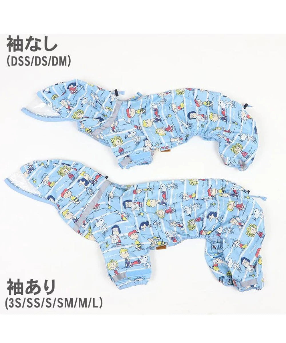 Snoopy Raincoat with 4 legs M-L