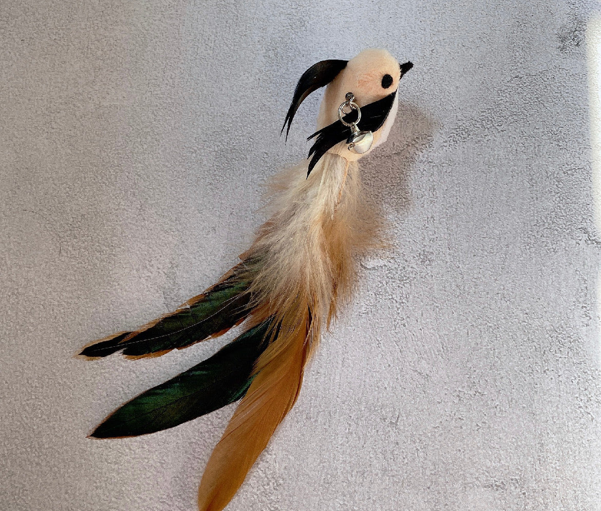 Wooden Handle Cat Teaser