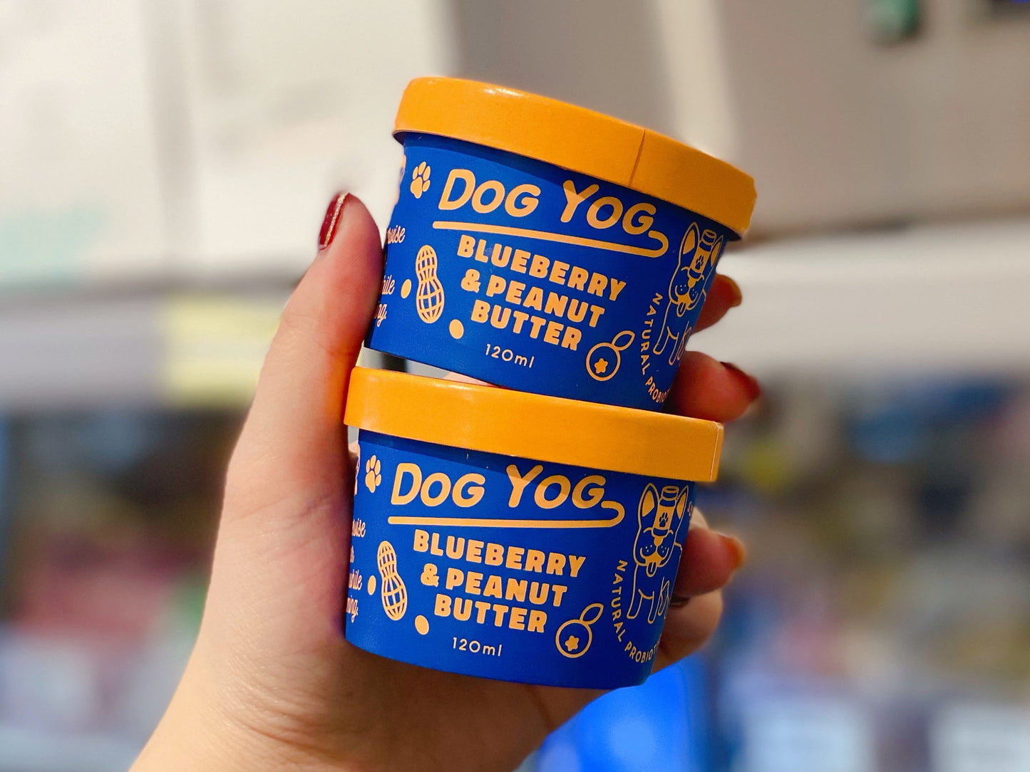 Ice Cream - Blueberry & Peanut Butter 120ml