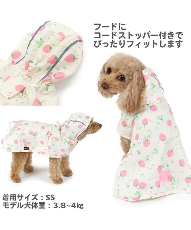 Strawberry Raincoat M-L