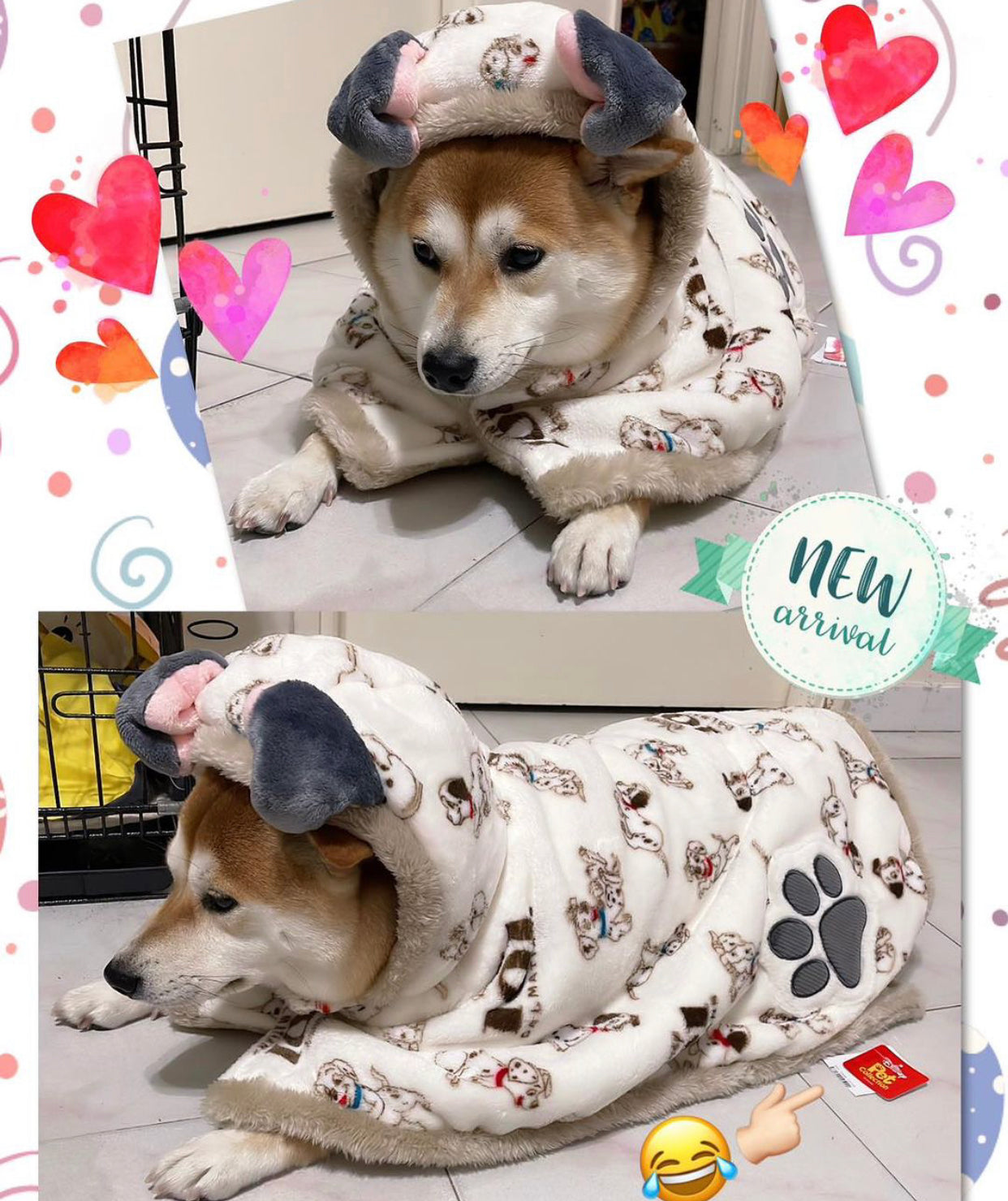 101 Dalmatians Blankets to Wear - Online Only