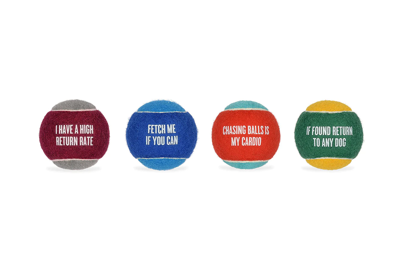 Dog Tennis Ball (4 pcs pack) | Toy