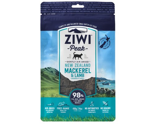 猫用风干 Ziwi 鲭鱼和羊肉
