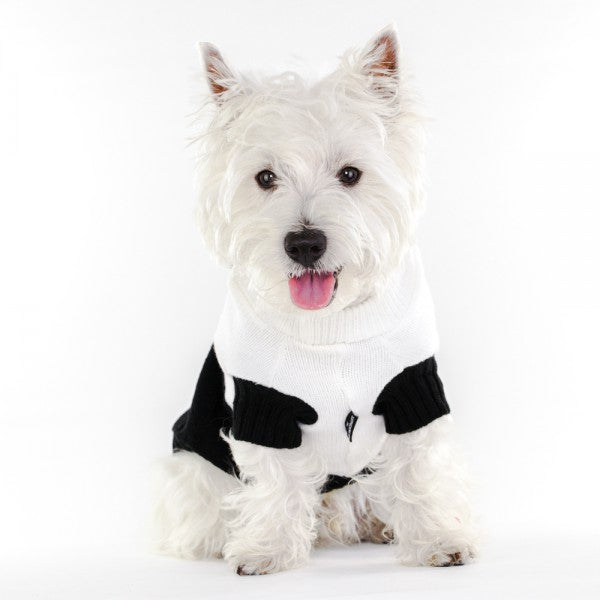 Pet Jumper with Black Bows Online Only