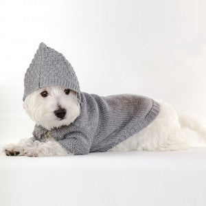 Removable Hood Pet Cardigan Online Only