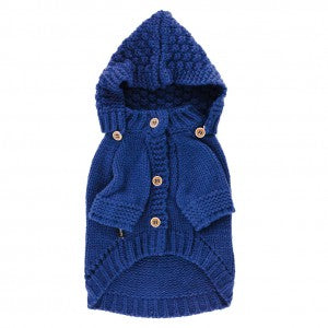 Removable Hood Pet Cardigan Online Only