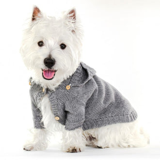 Removable Hood Pet Cardigan Online Only