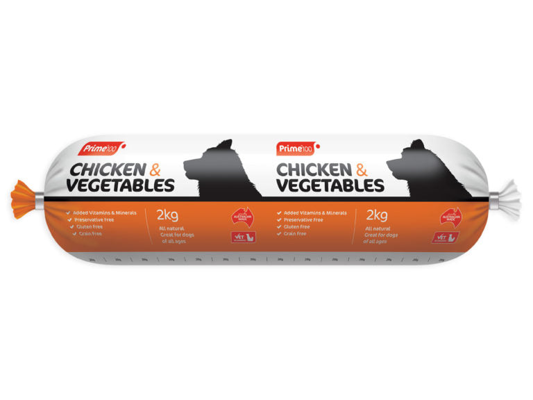 Prime 100 Chicken & Vegetables 2kg