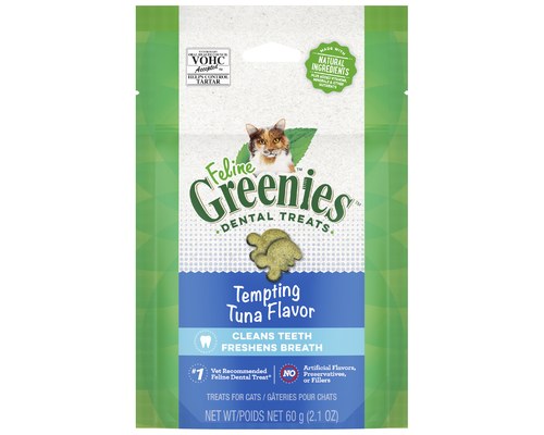 Feline Greenies Tempting Tuna