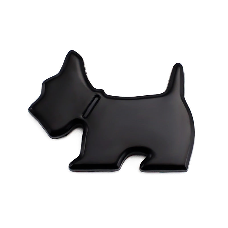 Metal Car Sticker - Crazy Dog Lovers