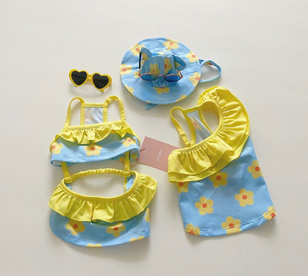 Sunflower Pet Bikini Swimming Wear