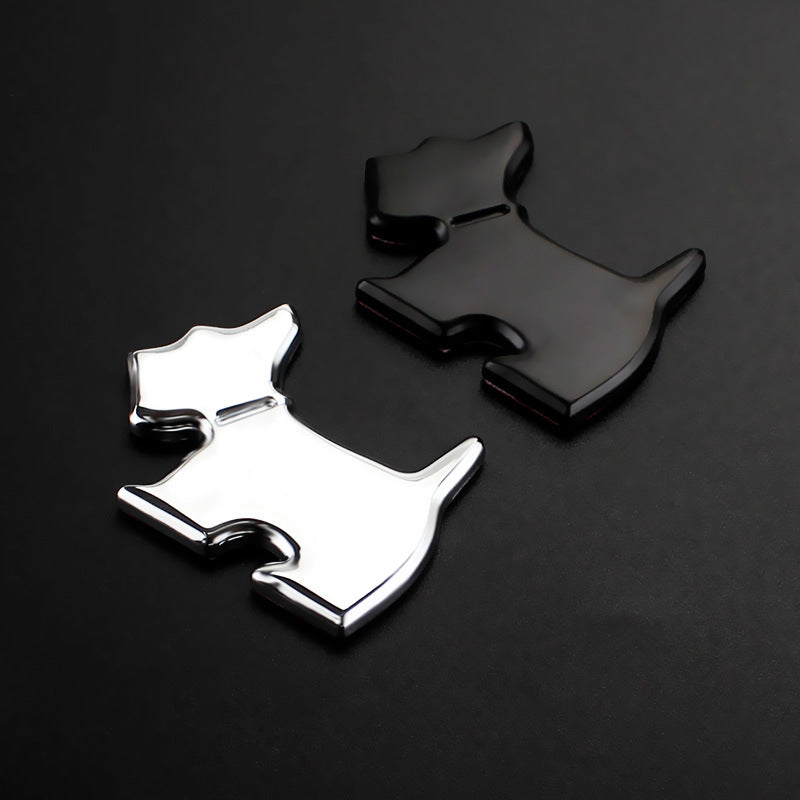 Metal Car Sticker - Crazy Dog Lovers