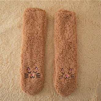 Cat reading Socks for Hooman