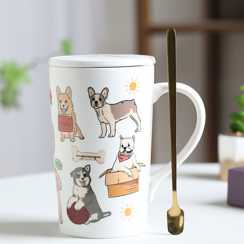 Dog and Cats Coffee Mug