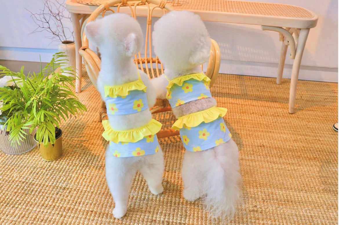 Sunflower Pet Bikini Swimming Wear