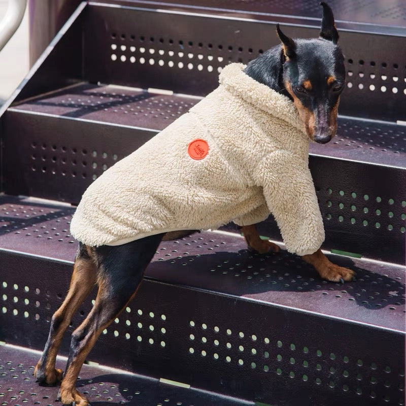 Fleece Jacket -Beige Online Only