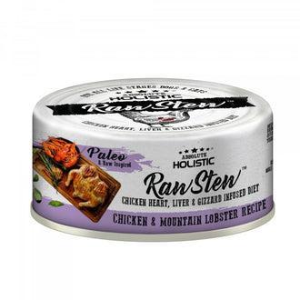 Raw Stew Chicken & Lobster 80g