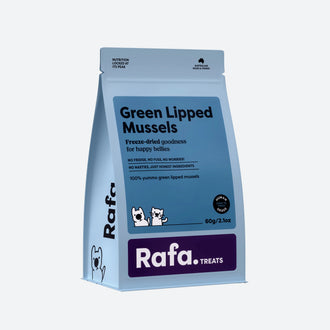 Green Lipped Mussels 60g | Rafa Freeze Dried