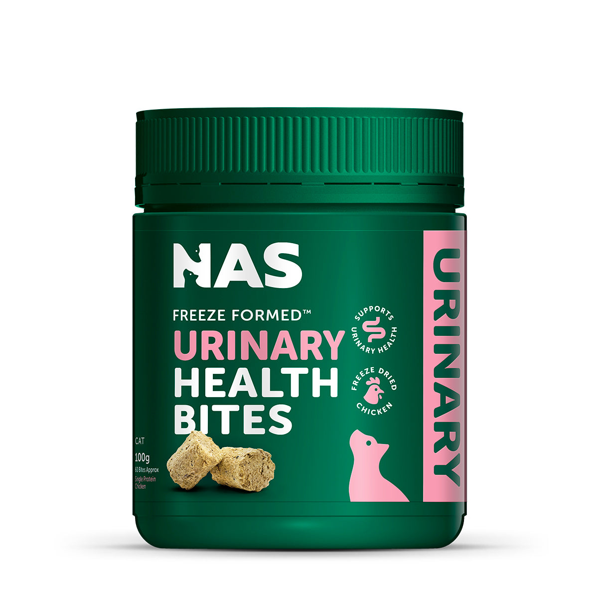 NAS Freeze Formed ™ Feline Urinary Health Bites 100g | 60 pieces