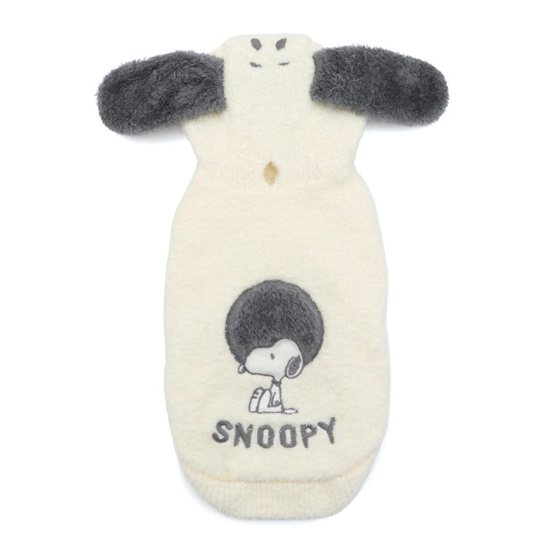 Snoopy Dog Winter Hoodie | Far-Infrared Heat Retention, Warmth, Cold Protection,