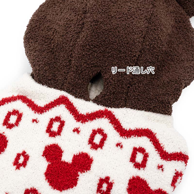 Disney Minnie Mouse Dog Clothes Winter Matching Knit | Far Infrared Warm Cold Protection Cold Protection