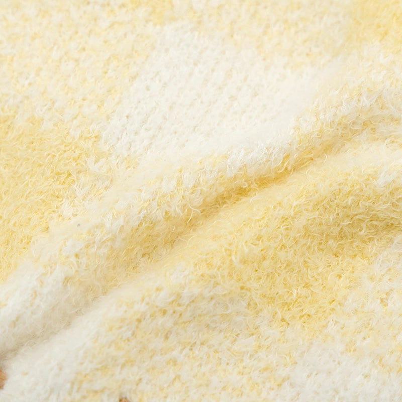 Disney Winnie the Pooh Winter Pochette Knit  Far Infrared Warm Cold-proof