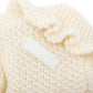 Pet Paradise Winter Knit Sweater Frilled Aran Sweater