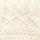 Pet Paradise Winter Knit Sweater Frilled Aran Sweater