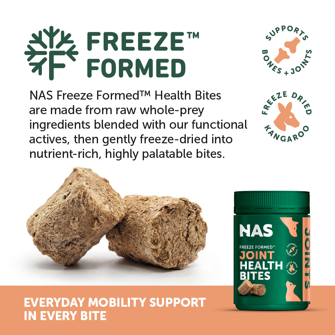 NAS Freeze Formed ™ Joint Health Bites 110g | 60 pieces