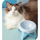 Ceramic Pet Elevated Bowl - Ice Cream