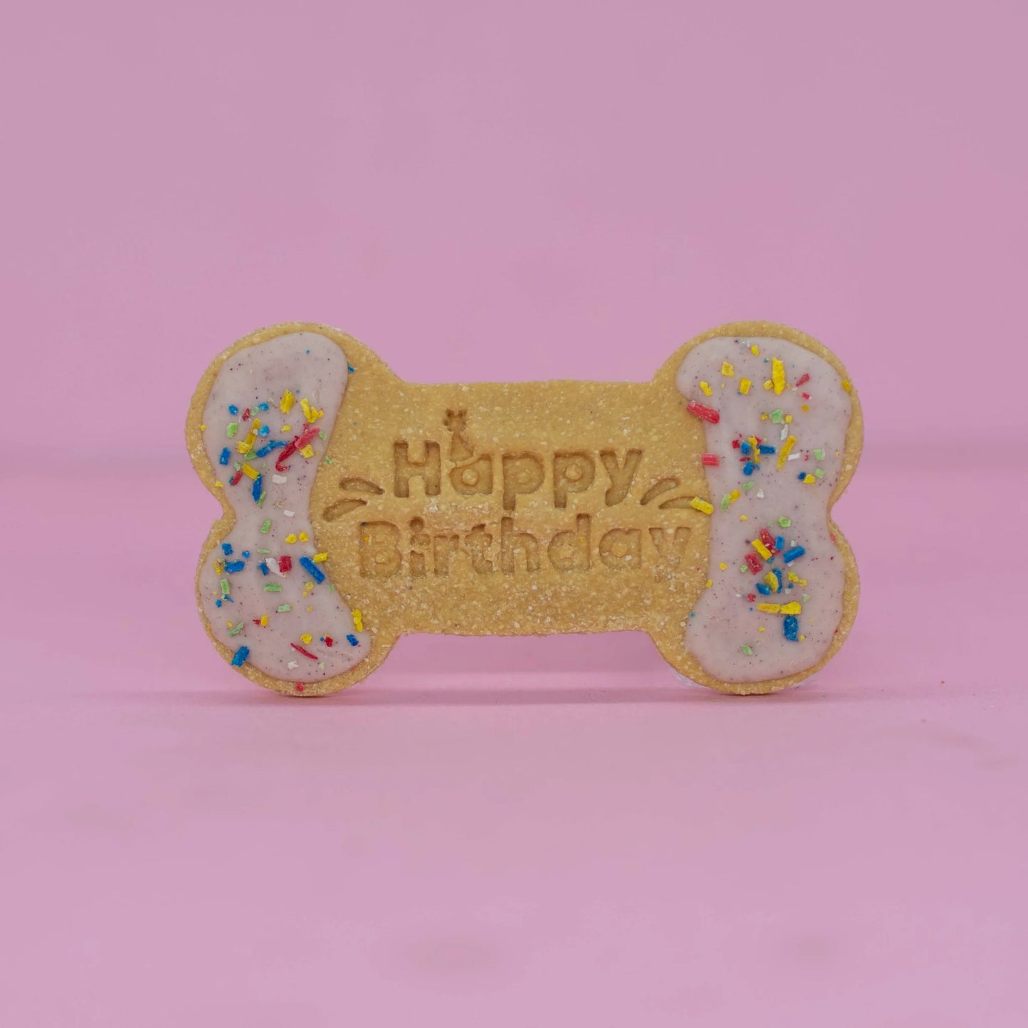 Happy Birthday Bone Cookie