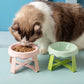Ceramic Pet Elevated Bowl - Ice Cream