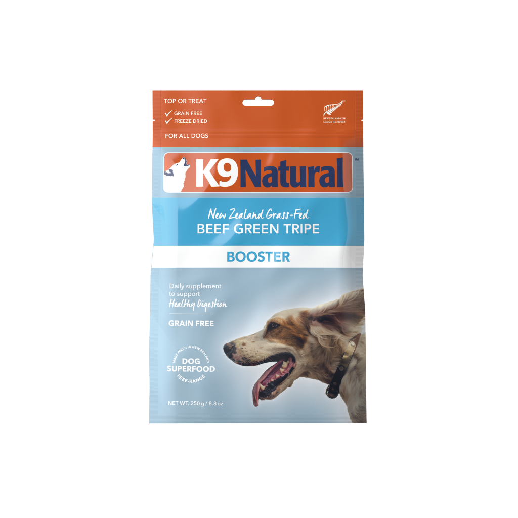 K9 Natural Freeze Dried Beef Green Tripe Booster 250g