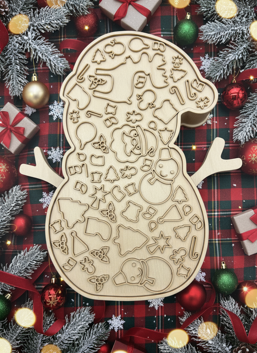 Xmas 3-in-1 Pet Slow Food Bowl Silicone Licking Mat and Puzzle Feeder Hamper