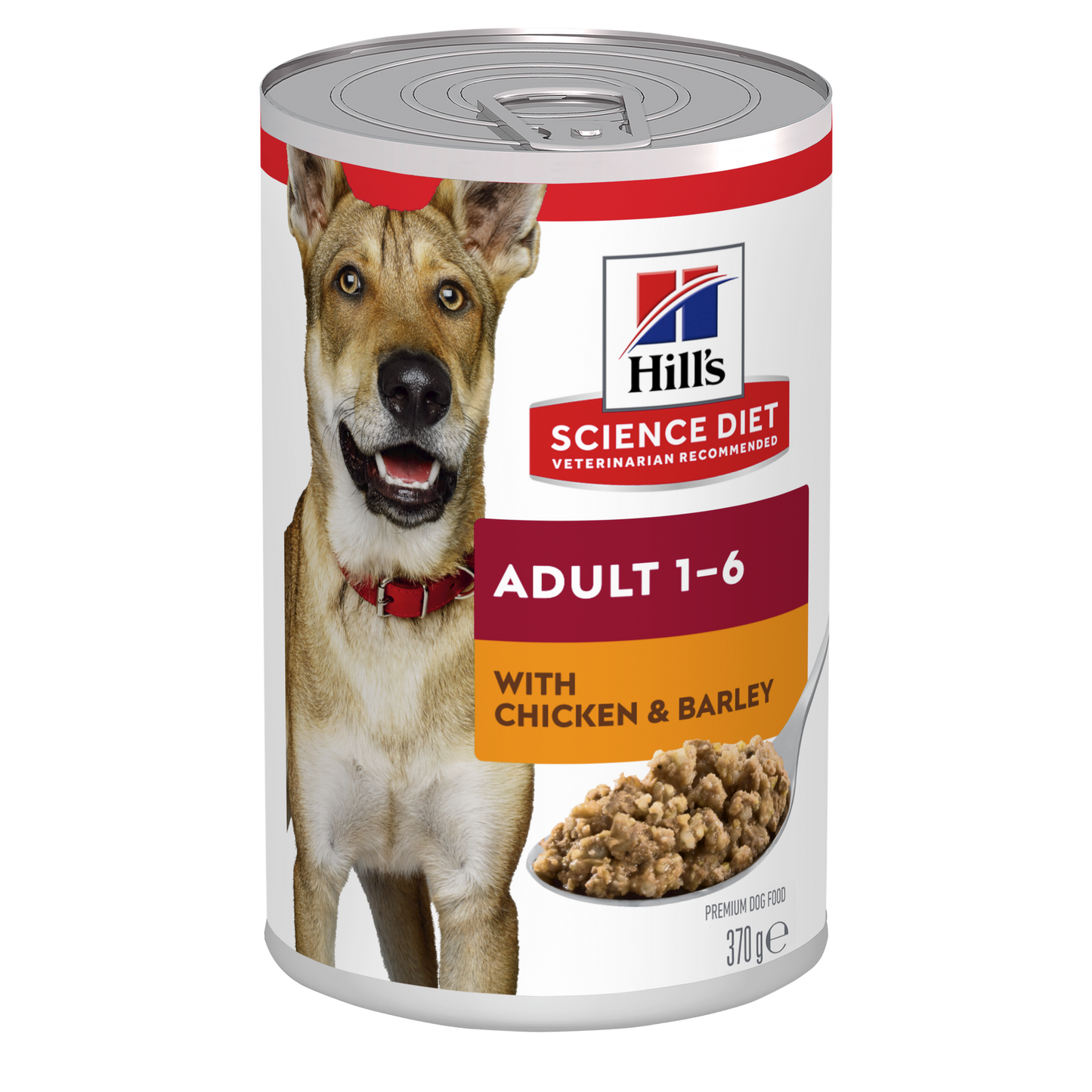 Hills Science Diet Dog Can Food Adult 1 - 6 | Chicken & Barley 370g