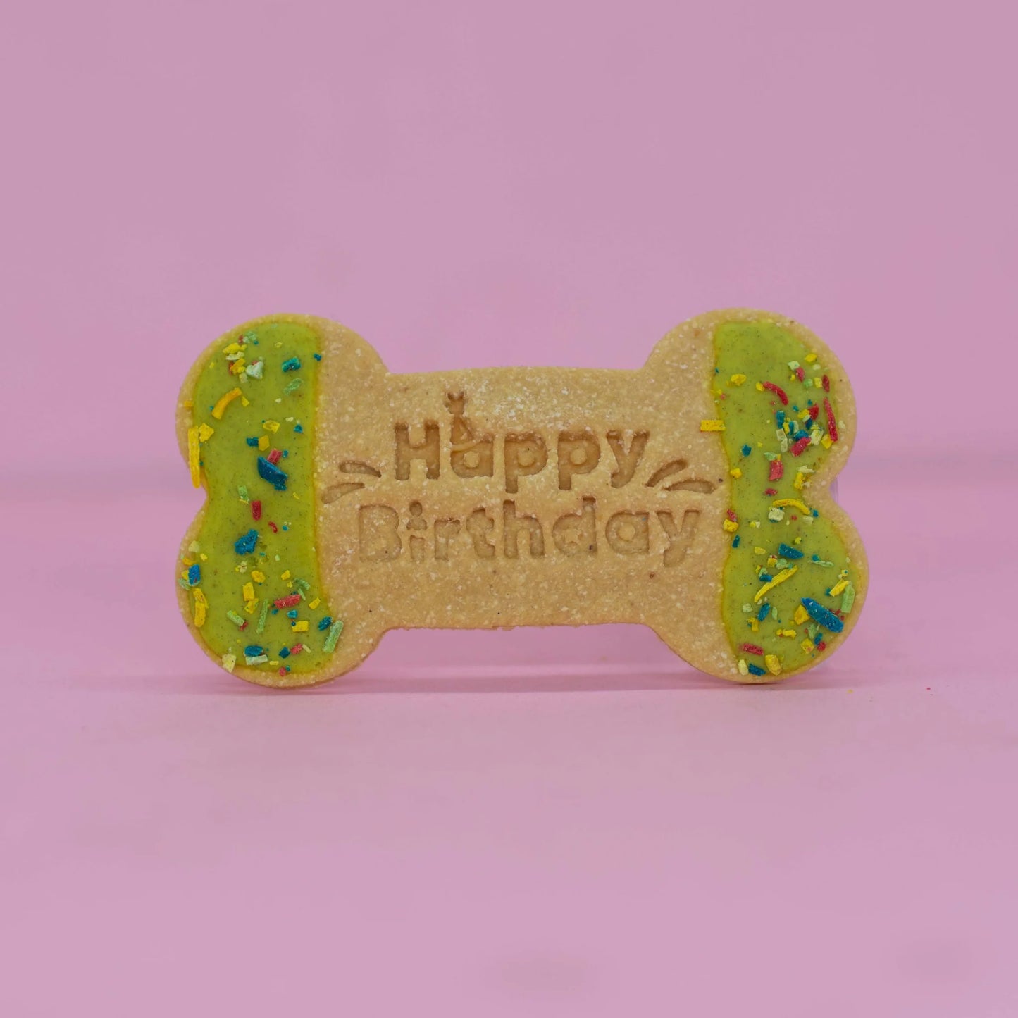 Happy Birthday Bone Cookie