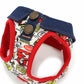 Dog Harness Vest Harness Snoopy Pair Pattern | Red, Stylish, Reflective, Mesh, Breathable, Easy to Wear, Walking, Harness