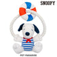 Snoopy dog toy makes sounds, with whistle | Chew toy