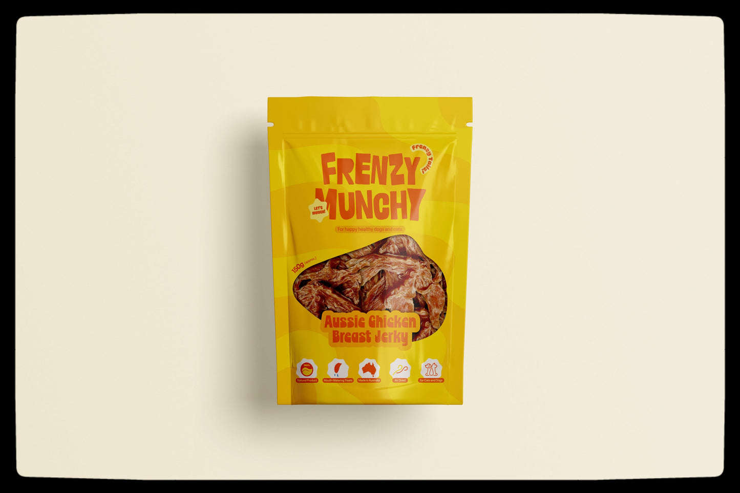 Aussie Chicken Jerky 150g