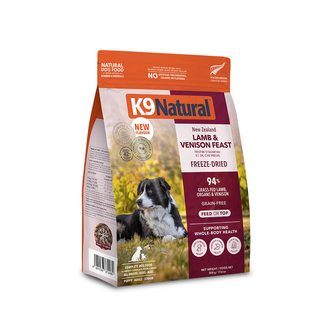 K9 Natural Freeze Lamb & Venison