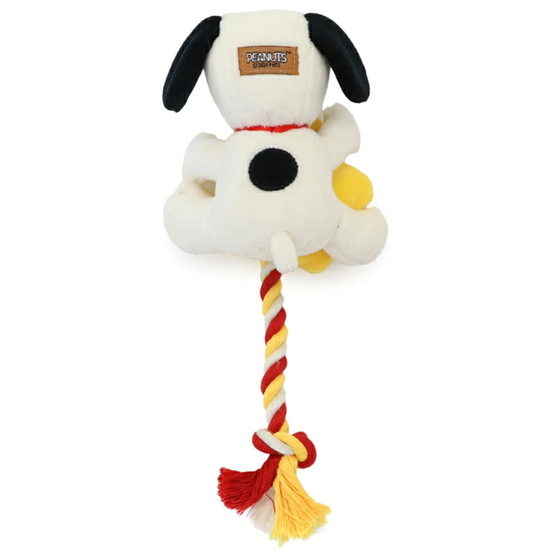 Snoopy Shooting Star Rope Toy Stuffed Animal | Small Dog Sound Rope Toy Cat Cute Astro