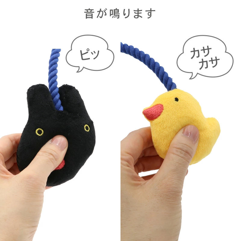 Gaspard and Lisa Gaspard Dog Toy Rope | Tug-of-War Duck