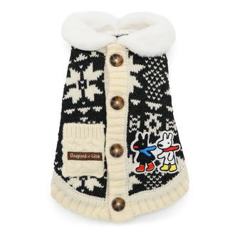 Lisa and Gaspard Winter Knit Clothes, Open-Back