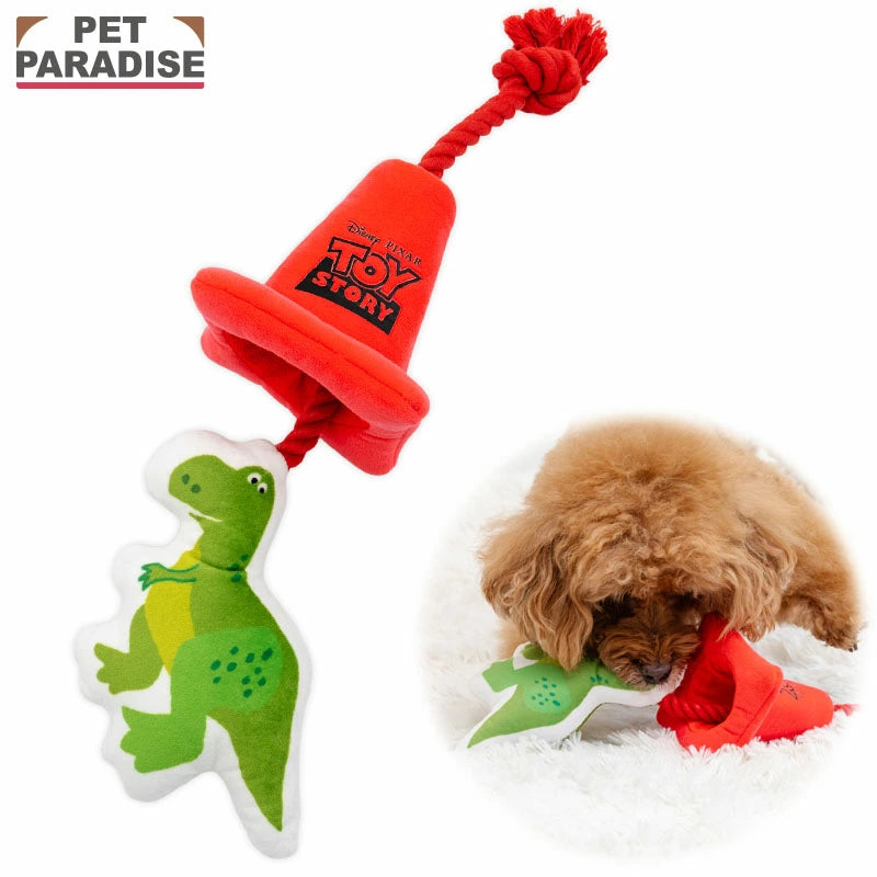 Disney Toy Story Dog Toy Rex Corn Toy | Sounding Plush Toy Rope Toy
