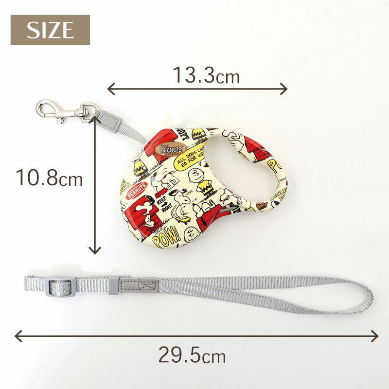 Snoopy Retractable Dog Leash