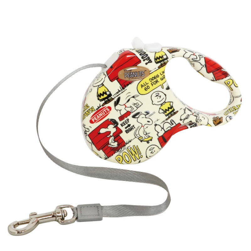 Snoopy Retractable Dog Leash