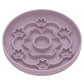 Flowers Shaped 3-in-1 Pet Slow Food Bowl Silicone Licking Mat and Puzzle Feeder