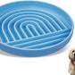 Silicone Pet Slow Food Bowl Licking Mat and Puzzle Feeder