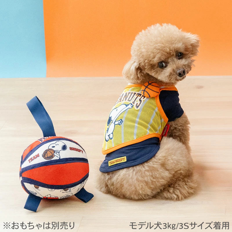 Authentic Snoopy Dog Clothes Summer Basketball T-Shirt
